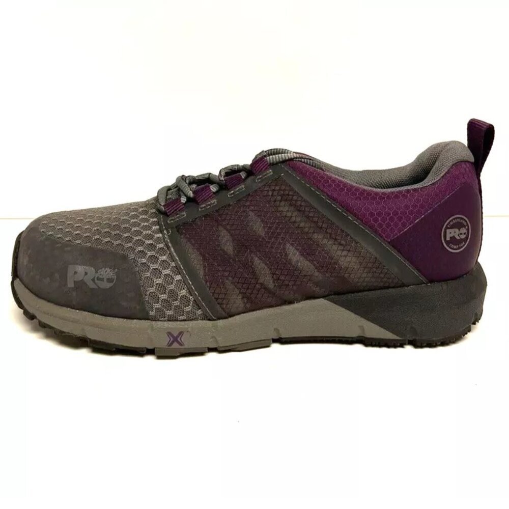 Timberland Pro Women's Day One Radius Composite Toe Sneaker Gray Size 8 M